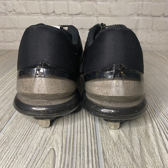 Nike Force Zoom Trout 7 Pro Baseball Cleats Men’s 13 Black Gold CQ7224-012 New - Picture 5 of 8